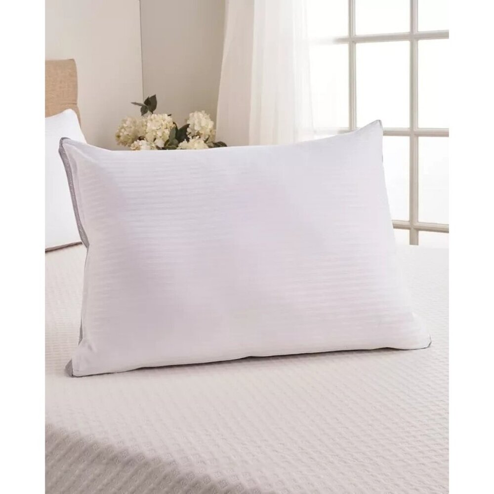 Indulgence by Isotonic 500TC Cotton Side Sleeper Pillow Std Queen MSRP $80